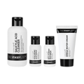 Set of skincare products from The Inkey List on a white background