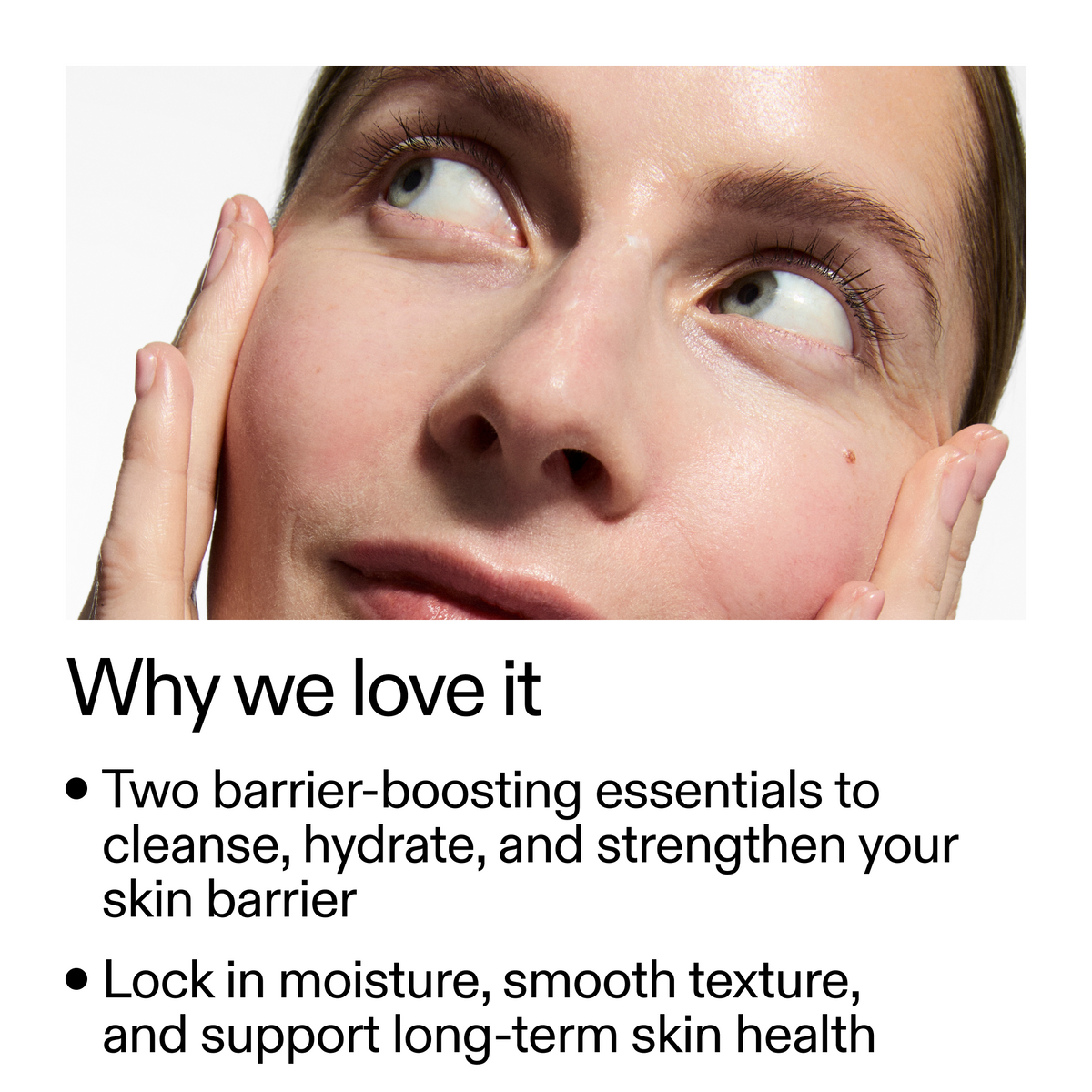 Simple Skincare Cleanser & Ceramide Moisturizer Duo