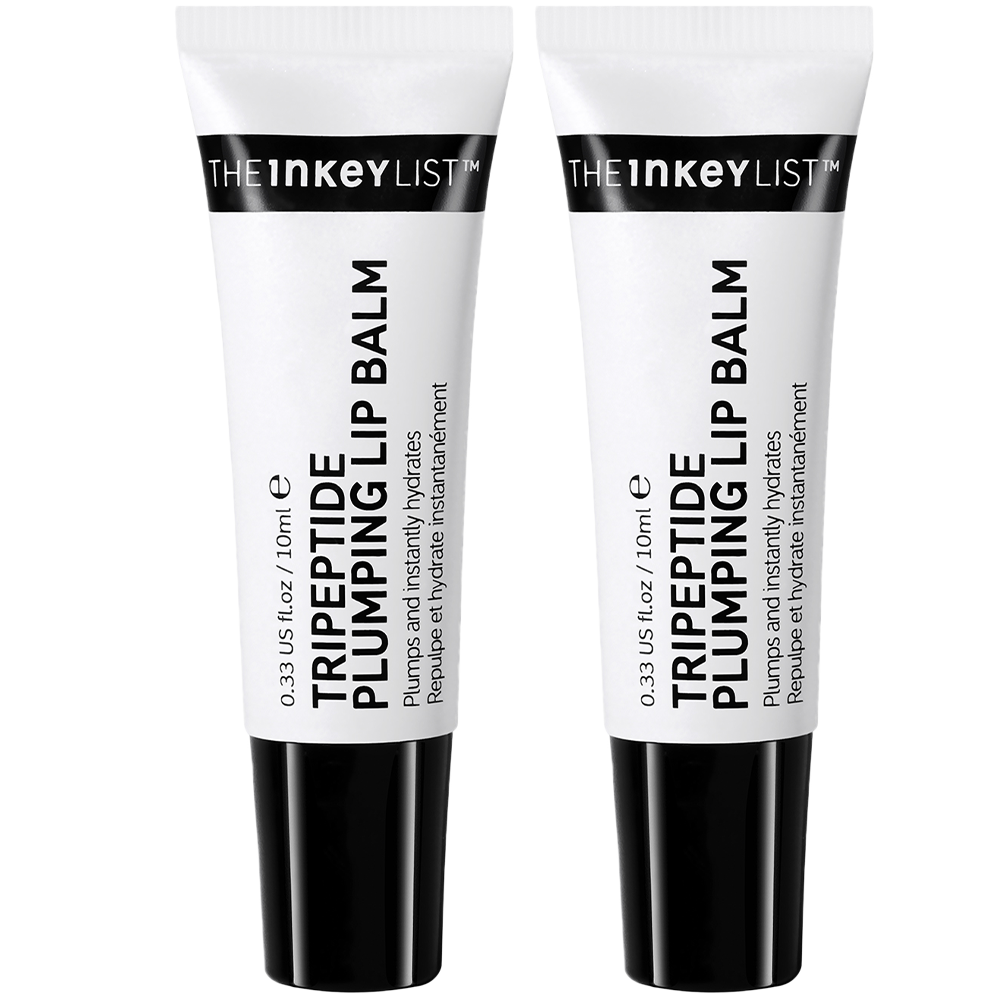 Pack shot of 2x Tripeptide Lip Balms included in the Lip Duo